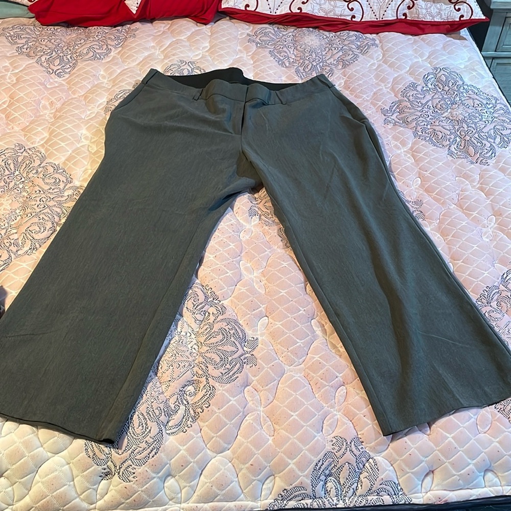 Gray trousers plus size